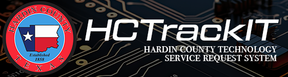 HCTrackIT - Hardin County Technology Service Request System